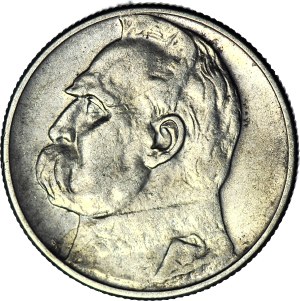 2 gold 1934, Pilsudski