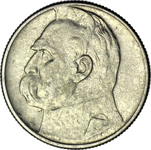 2 gold 1934, Pilsudski