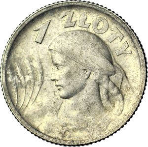 1 gold 1924, Harvester, horn and torch (Paris), beautiful