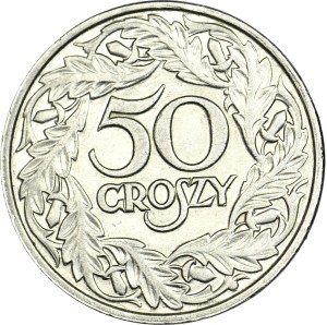 50 pennies 1923, circular