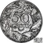 50 groszy 1938 NIENIKLOWANE, BEZ ZNAKU MENNICY