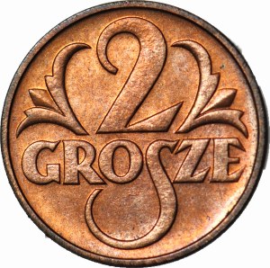 2 pennies 1939, mint, red, prooflike
