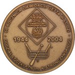 20 marks, medal PIENIĄDZ GETTA ŁÓDZKIE 1940-1944, bronze