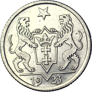 Free City of Danzig, 1 guilder 1923, minted