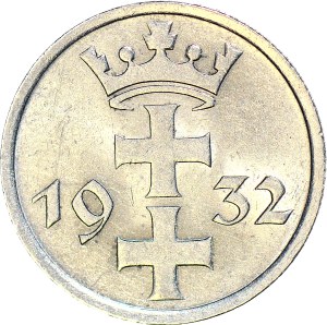 Free City of Danzig, 1 guilder 1932, minted