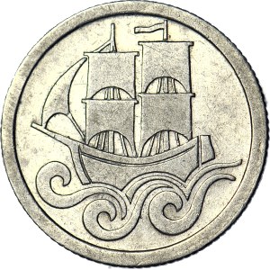 Wolne Miasto Gdańsk, 1/2 guldena 1923, ładne