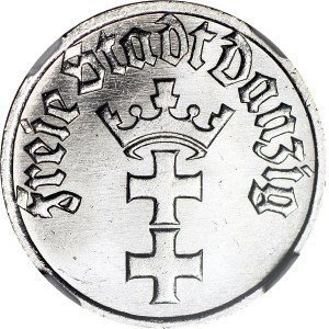 Wolne Miasto Gdańsk, 1/2 guldena 1932, wspaniałe