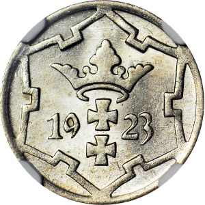 Wolne Miasto Gdańsk, 5 fenigów 1923, mennicze