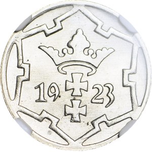 Wolne Miasto Gdańsk, 5 fenigów 1923, mennicze