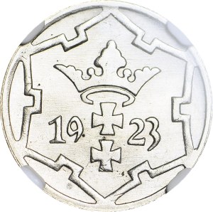 Free City of Gdansk, 5 pfennigs 1923, minted