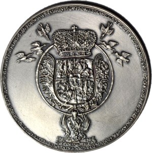 Medal, Royal Series - Korski, Stanislaw Leszczynski silver plated bronze