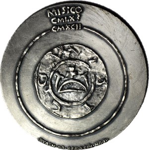Medal, Royal Series - Korski, Mieszko I bronze silver plated