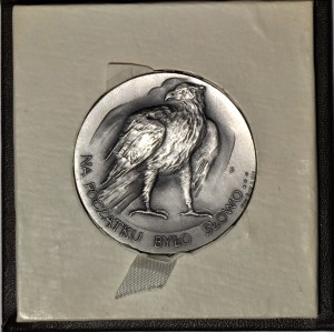 RR-, John the Evangelist Medal, ONLY 150 pieces, 925 silver, 1.19 ounces of pure silver