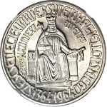 10 złotych 1964 Kazimierz Wielki, PRÓBA, wklęsły napis PRÓBA