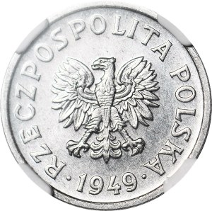 20 pennies 1949 Al, intaglio inscription PRÓBA, warrant?, c.a.