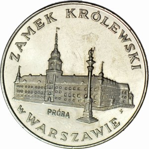 100 gold 1974, Royal Castle in Warsaw, SAMPLE, NIKIEL