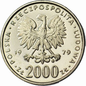2.000 złotych 1979, Maria Skłodowska Curie, PRÓBA, NIKIEL