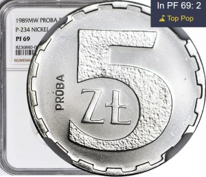 5 gold 1989, SAMPLE, nickel