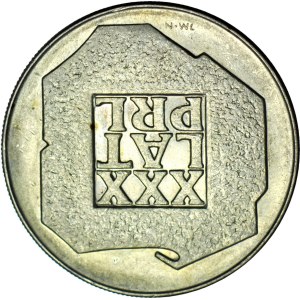 R-, 200 Złotych 1974, XXX LAT PRL, odwrotka 180 stopni