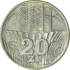 RR-, Polish Solidarity Republic, 20 zloty 1973, brick, SOLIDARITY WALCED