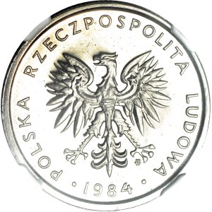 RRR-, 10 złotych 1984, PROOFLIKE, jedyne, pierwszy raz na Onebid