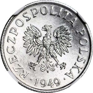 2 pennies 1949, minted