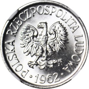 5 pennies 1962, minted