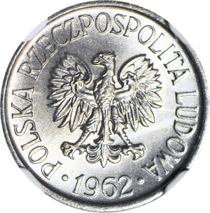 5 pennies 1962, minted