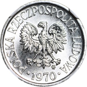 5 groszy 1970, mennicze