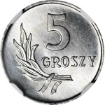 5 groszy 1971, mennicze