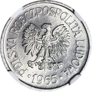 10 pennies 1965, minted