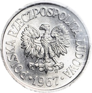 10 pennies 1967, minted