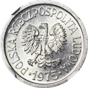 10 pennies 1975, minted