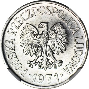 20 pennies 1971, mint, low mintage