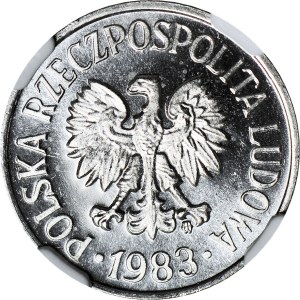 20 pennies 1983, fresh stamped