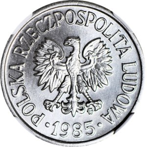 20 groszy 1985, mennicze