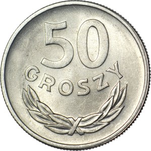50 groszy 1949, Aluminium mennicza