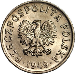 50 pennies 1949, cupro-nickel, minted