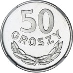 50 groszy 1986, nakład 5 tys., LUSTRZANE
