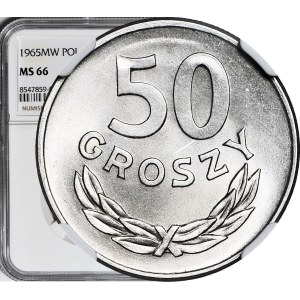 50 groszy 1987, mennicze