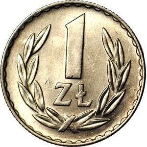 1 złoty 1949, miedzionikiel, mennicze