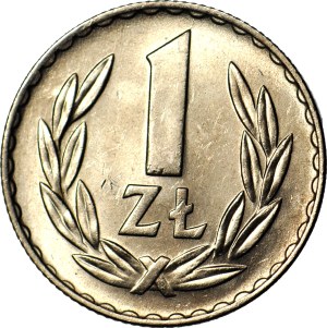 1 zloty 1949, copper-nickel, mint