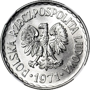 1 gold 1971, mint