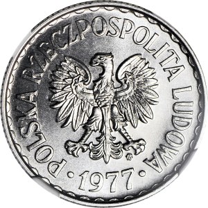 1 gold 1977, mint