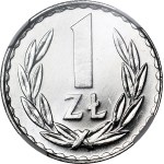 1 złoty 1981, mennicze