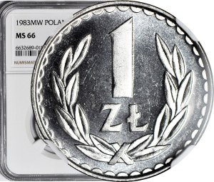 1 gold 1983, mint