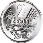 2 złote 1970, Jagody, 7 z ostrym zakończeniem daszka