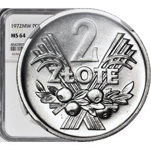 2 złote 1972, Jagody, mennicze