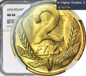 2 gold 1976, mint