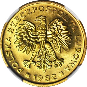2 gold 1982, mint